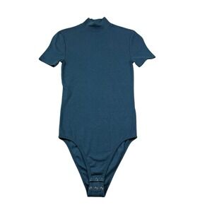 Frye Peacock Cotton Blend Women's Bodysuit Size XS
